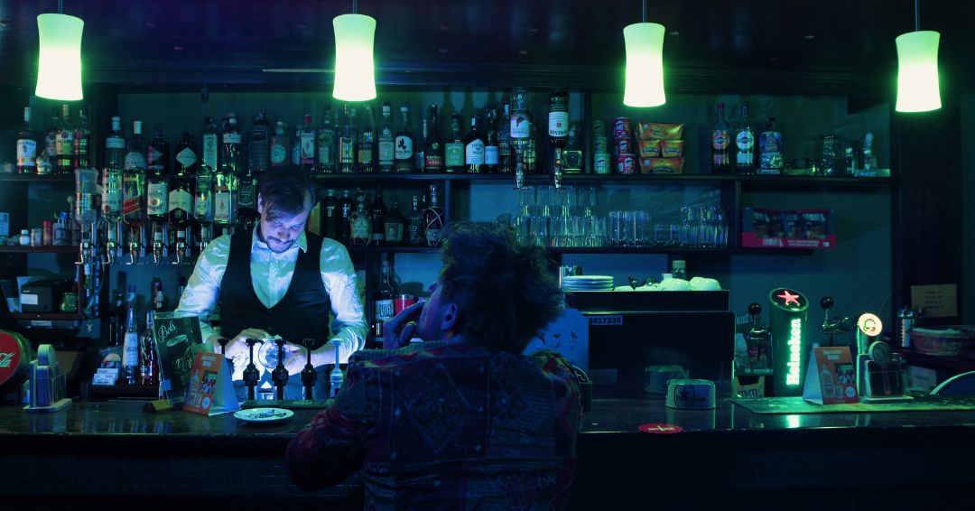 The Redeemer — bar interior wide shot